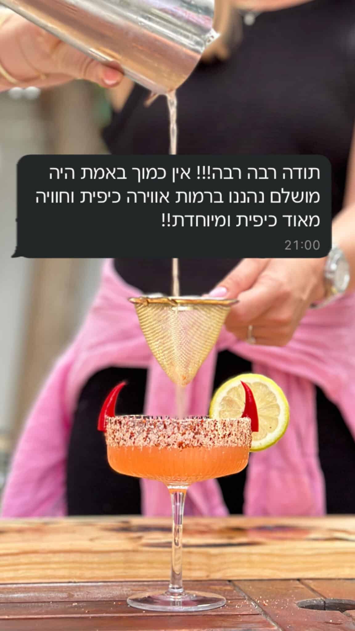 סדנת קוקטיילים בבית שלכם — 2