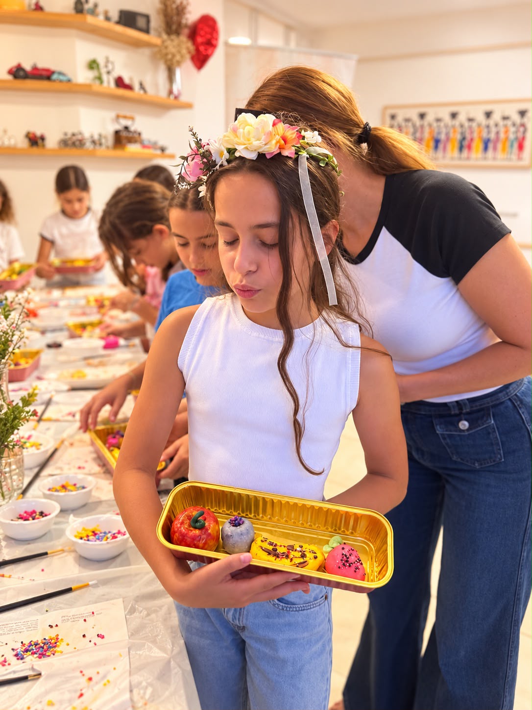 סדנת קינוחי פירות קראנץ' — 2